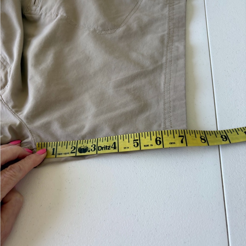 Eddie Bauer Size 16 Tan Hiking Shorts 7” Inseam Outdoors Utility Activewear - Picture 12 of 12